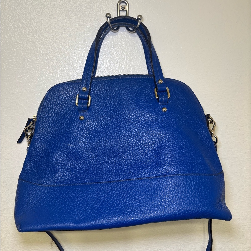 Kate Spade Royal Blue crossbody with dust bag - Picture 7 of 8